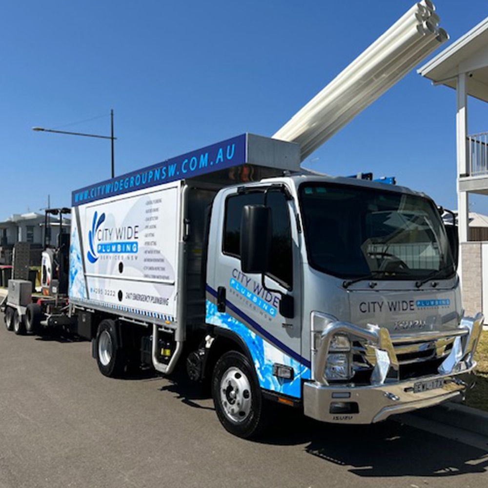 CityWide truck out on the road
