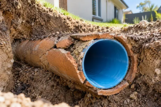 Close-up: pipe relining