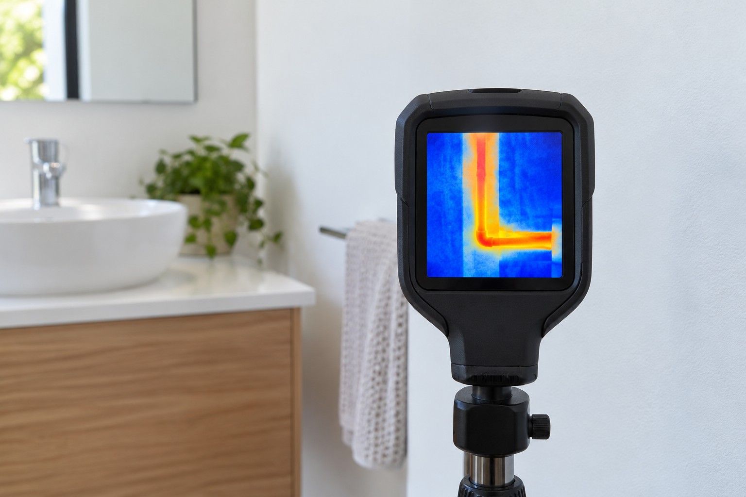 Close-up: thermal camera